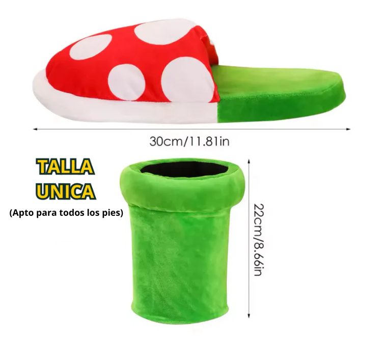 Pantuflas Planta Carnívora